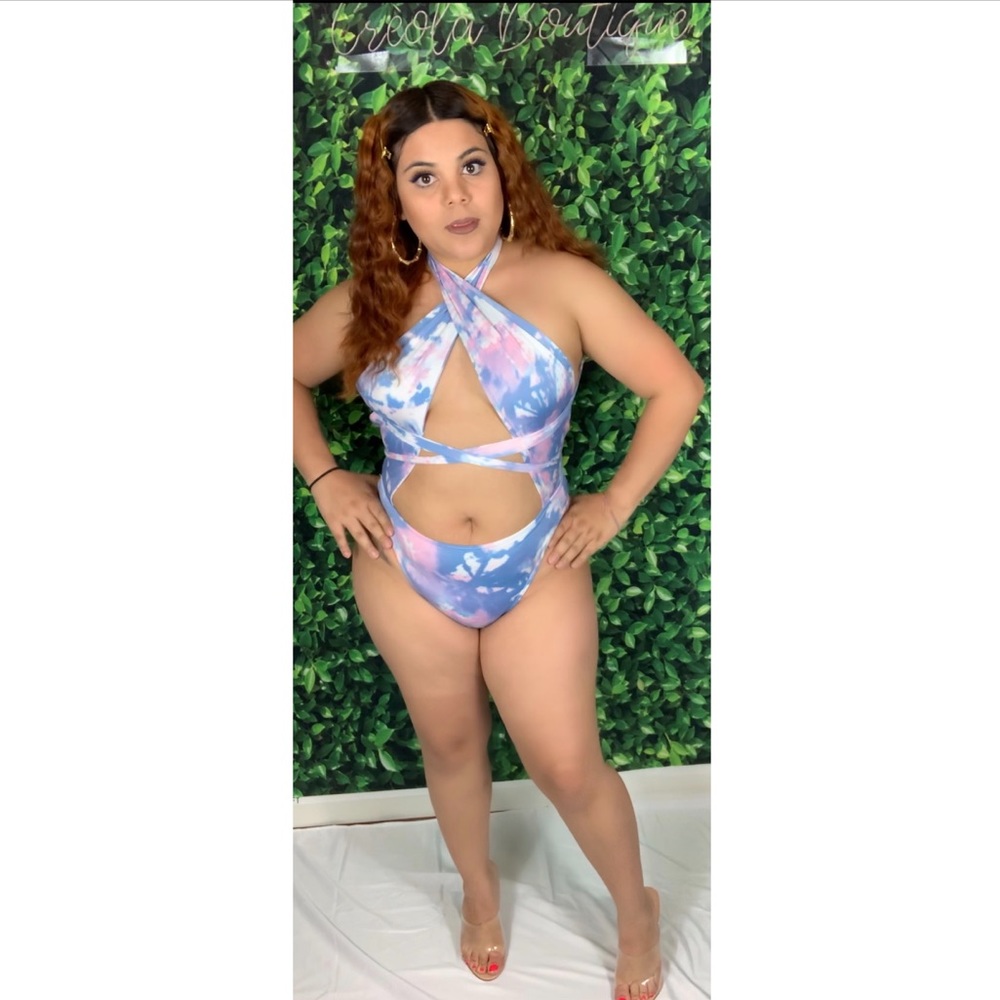 Tie Die Bathing Suit